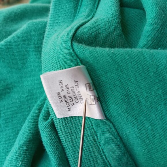 Large Vintage T-shirt Single Stitch London Big Ben Double-Decker Bus Turquoise - Picture 8 of 8